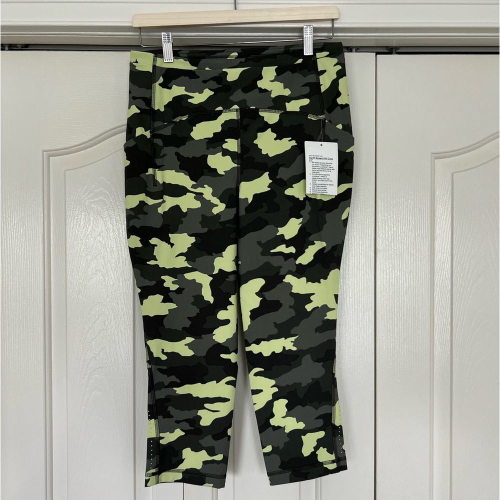 Lululemon Swift Speed HR Crop 21” with Pockets
